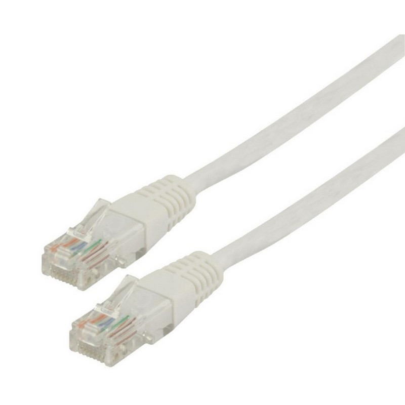 Câble Cordon réseau RJ45 Catégorie 6 FTP F UTP Droit 10m Blanc